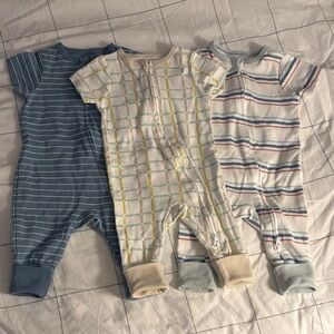 3 short sleeve zip ups from Cloud Island size 0-3